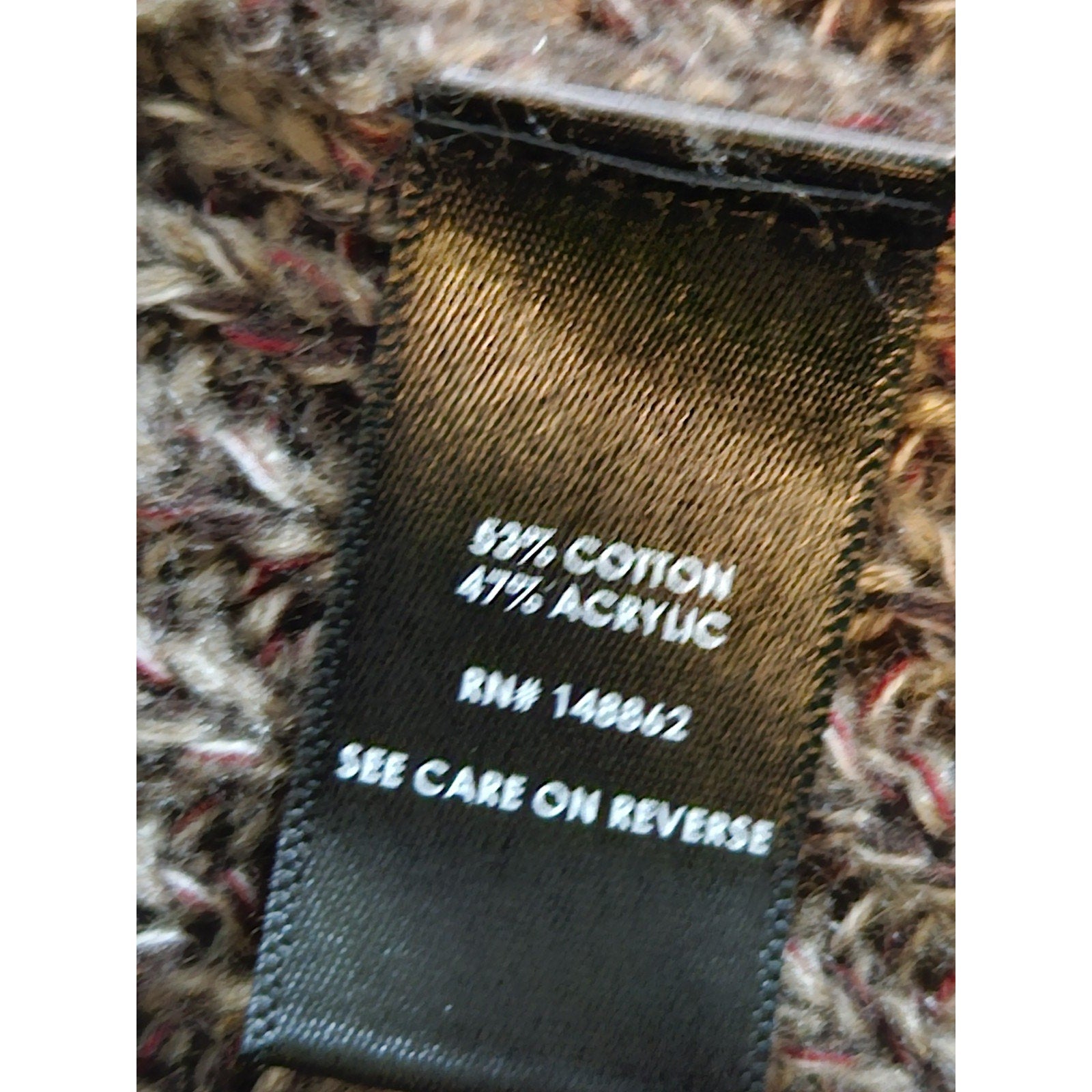 Torrid Cable Cardigan Long Line Sweater Size 1X Brown Open Knit Cardigan