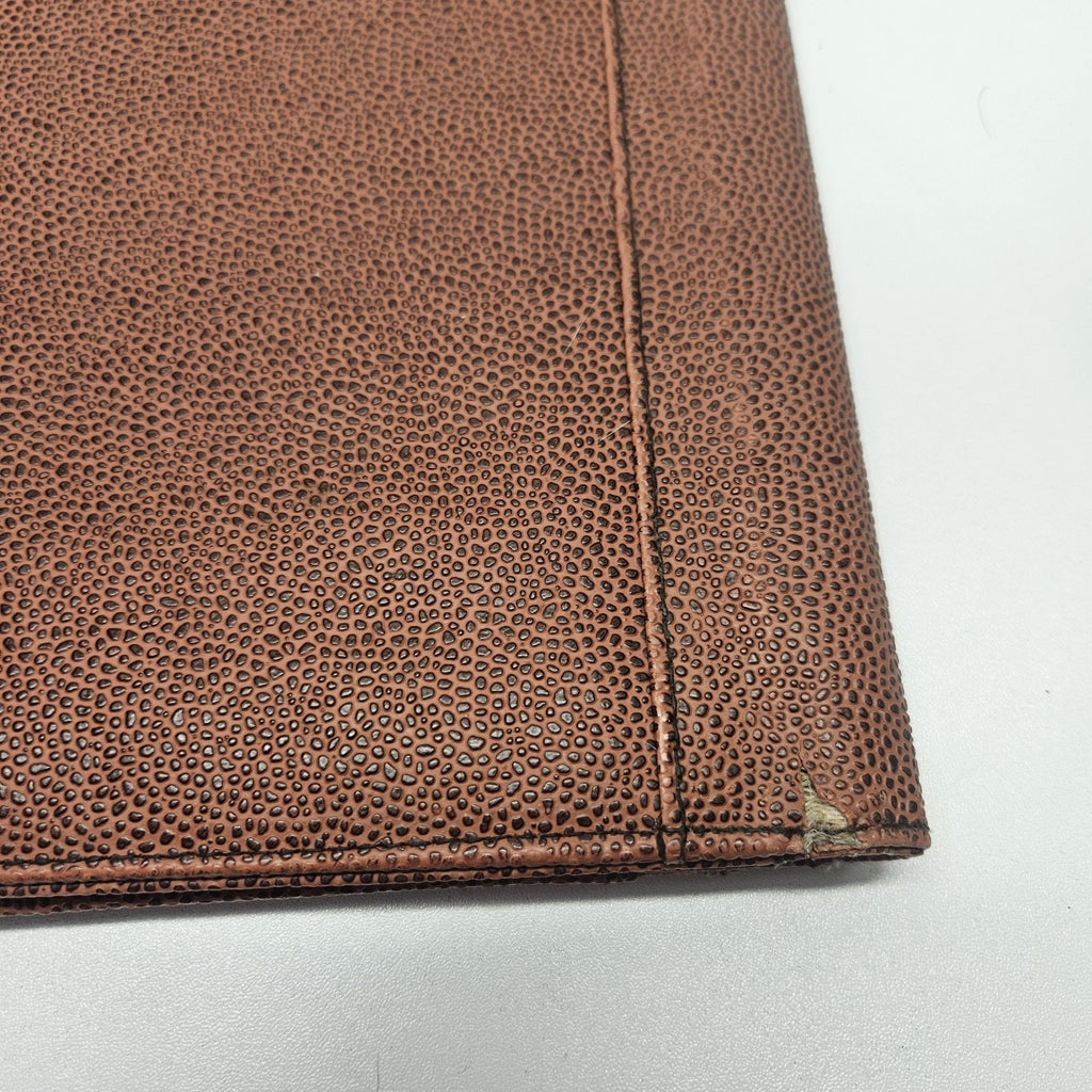Vintage 90s Green Bay Packers Pigskin Portfolio Organizer Notebook Football