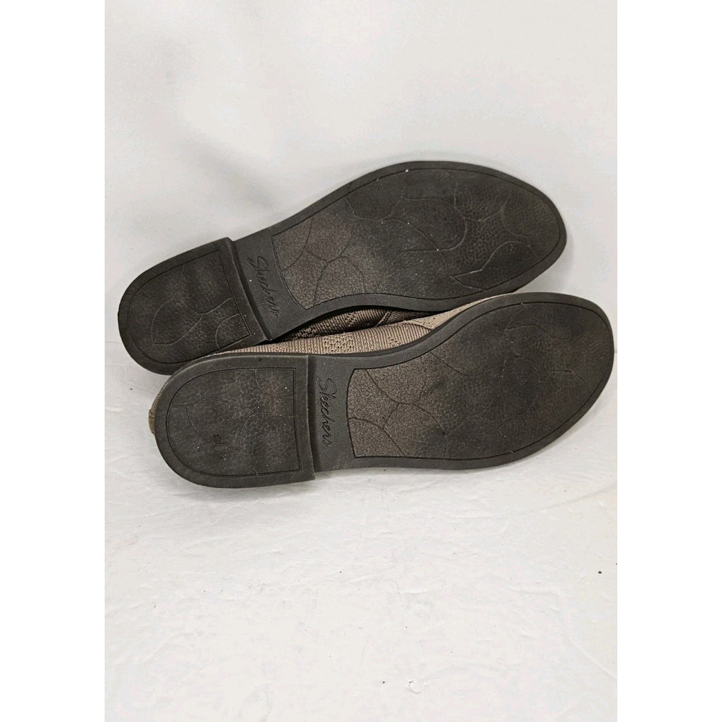 Skechers Cleo Prep Step Slip-on Casual Flats Taupe 158192 Women's 8