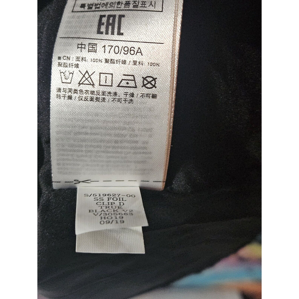 GAP Metallic Dot Skater Dress Size Medium Black/Silver