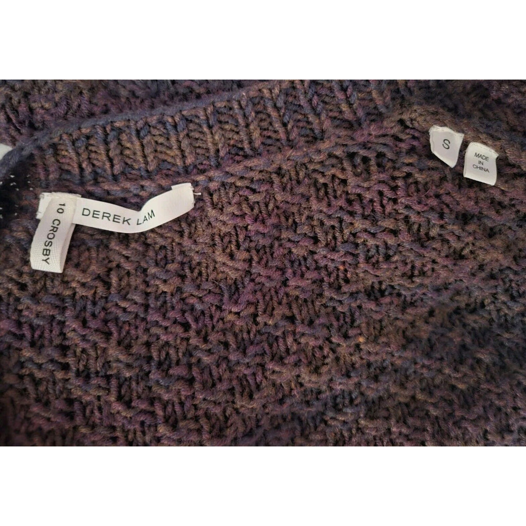Derek Lam 10 Crosby Sweater Womens Sz Small Deep V Neck Wool Blend Cardigan