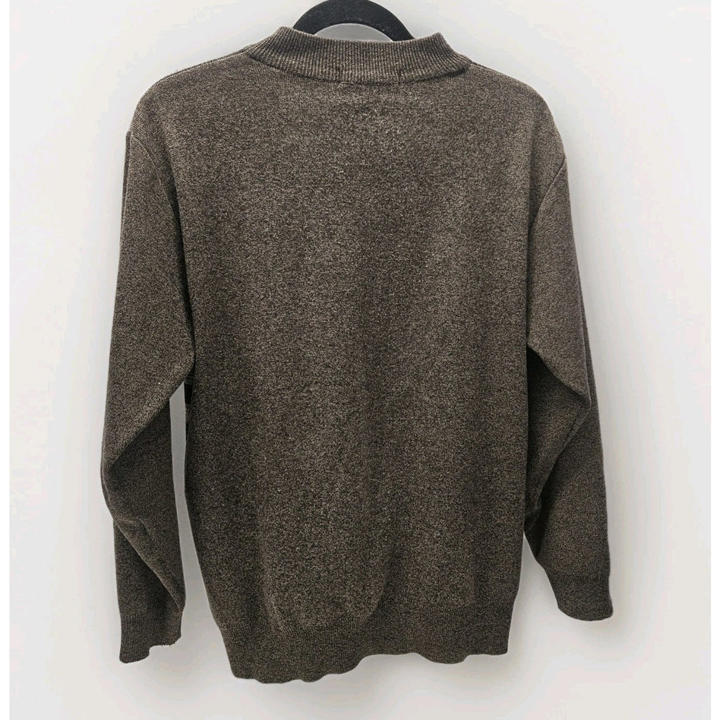 Men’s Paul Shark Wool Sweater Pullover Made in Italy Sz Large Fisherman Classic