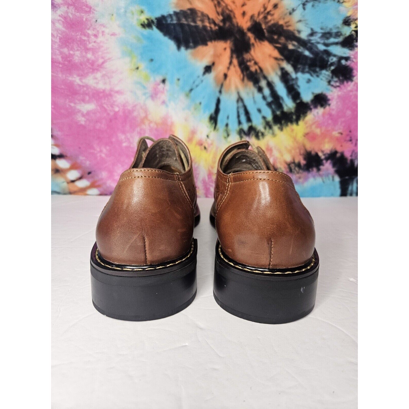 DONATO MARRONE Dibang Men's Shoes Brown US Size 10.5 Leather Upper Lining/ Sole