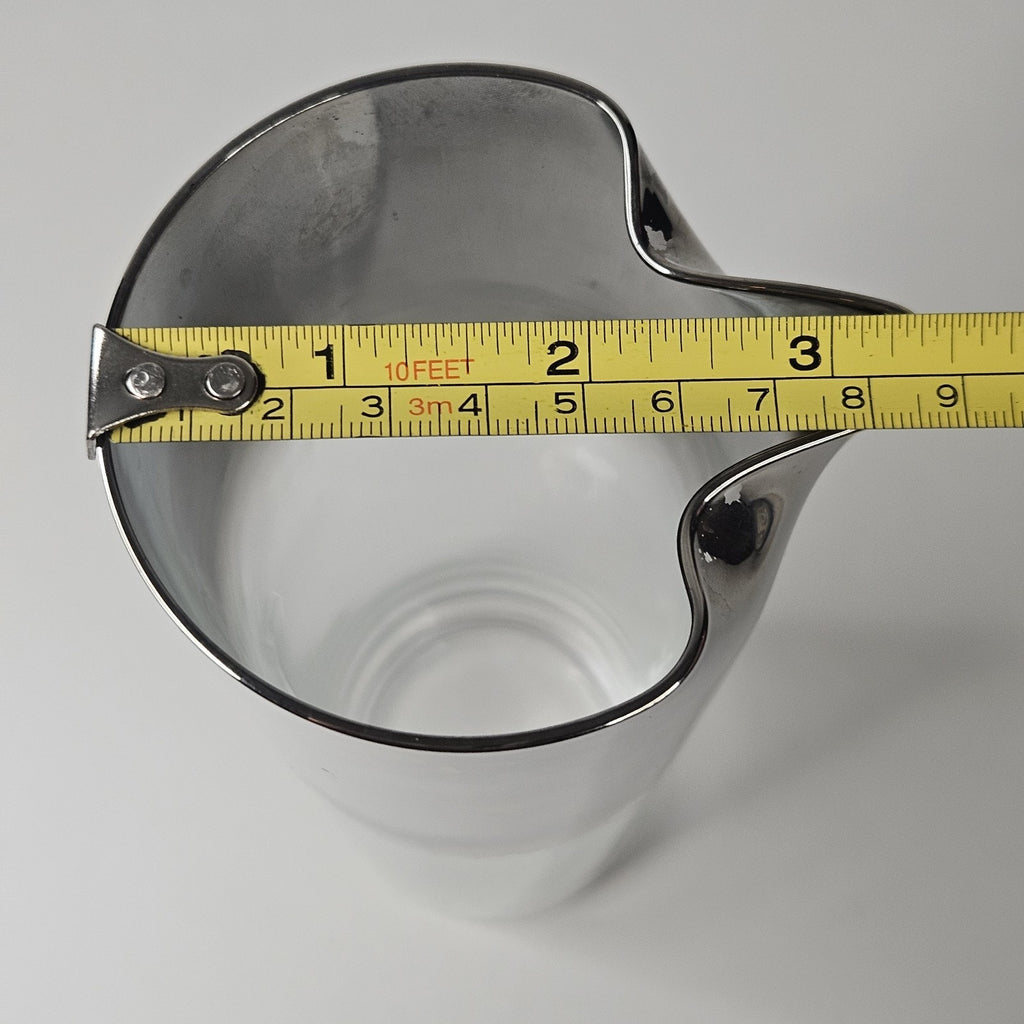 Dorothy Thorpe MCM Silver Fade Cocktail Pitcher Barware