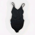 Dixxon Black One Piece Swimsuit Beach Logo XL Classic Strappy Back NWOT
