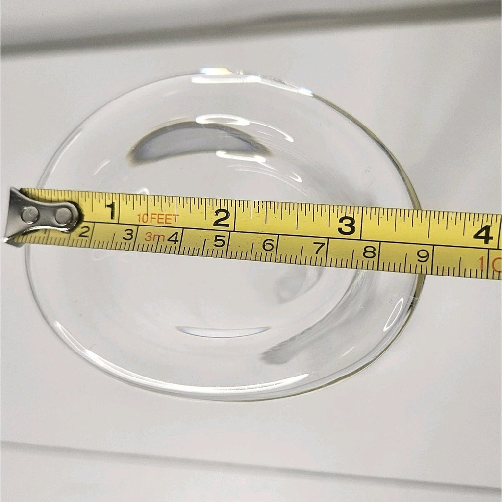 Vintage Aseda Glasbruk Clear Glass Bud Vase Jack Pulpit Bullicante Glass Vase