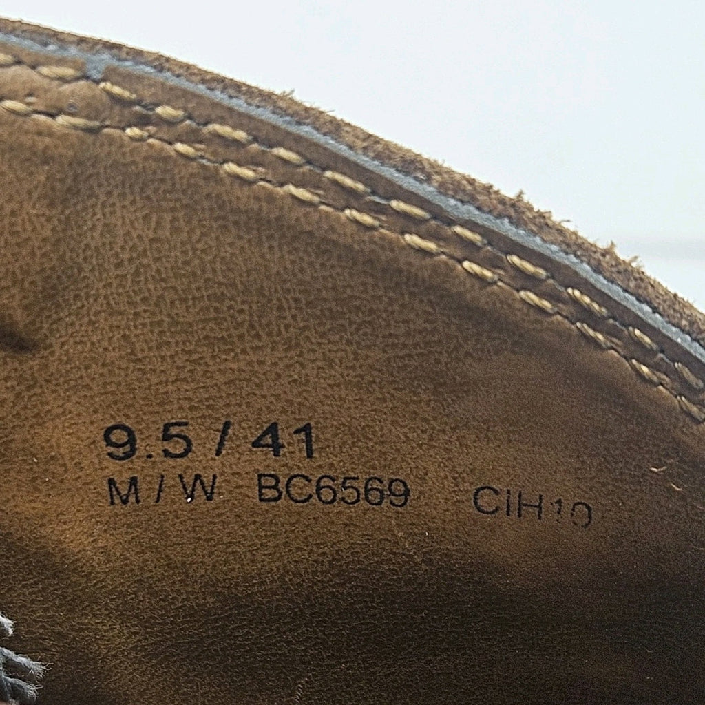 B.O.C. By Born Ankle Block Heel Boots Zipper 9.5 M Boho Peasant Oiled Brown