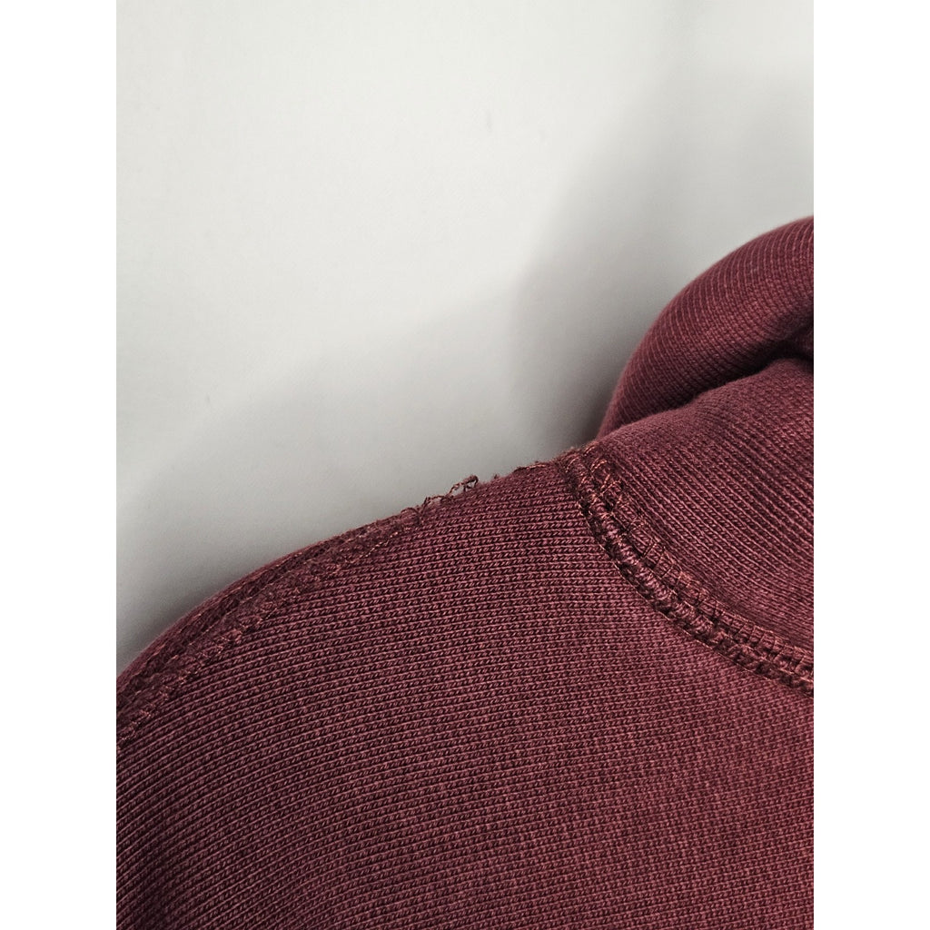 Derschutze Utopia Hoodie Burgundy Mens Medium German Streetwear Hipster