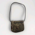 Vtg Danny K tapestry Floral Crossbody Shoulder Bag Purse Zipper Bag Bohemian