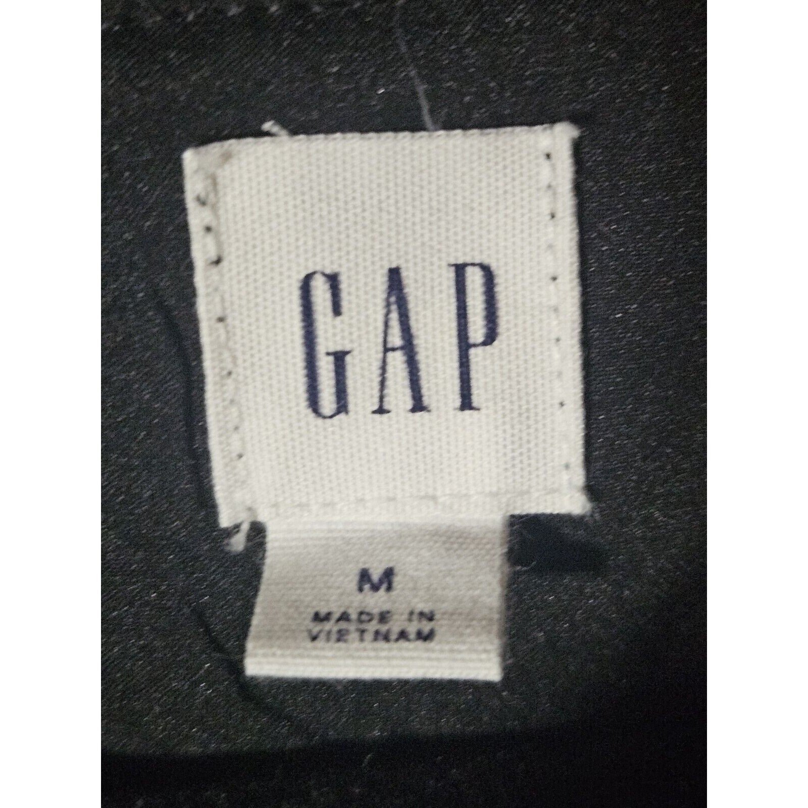 GAP Metallic Dot Skater Dress Size Medium Black/Silver