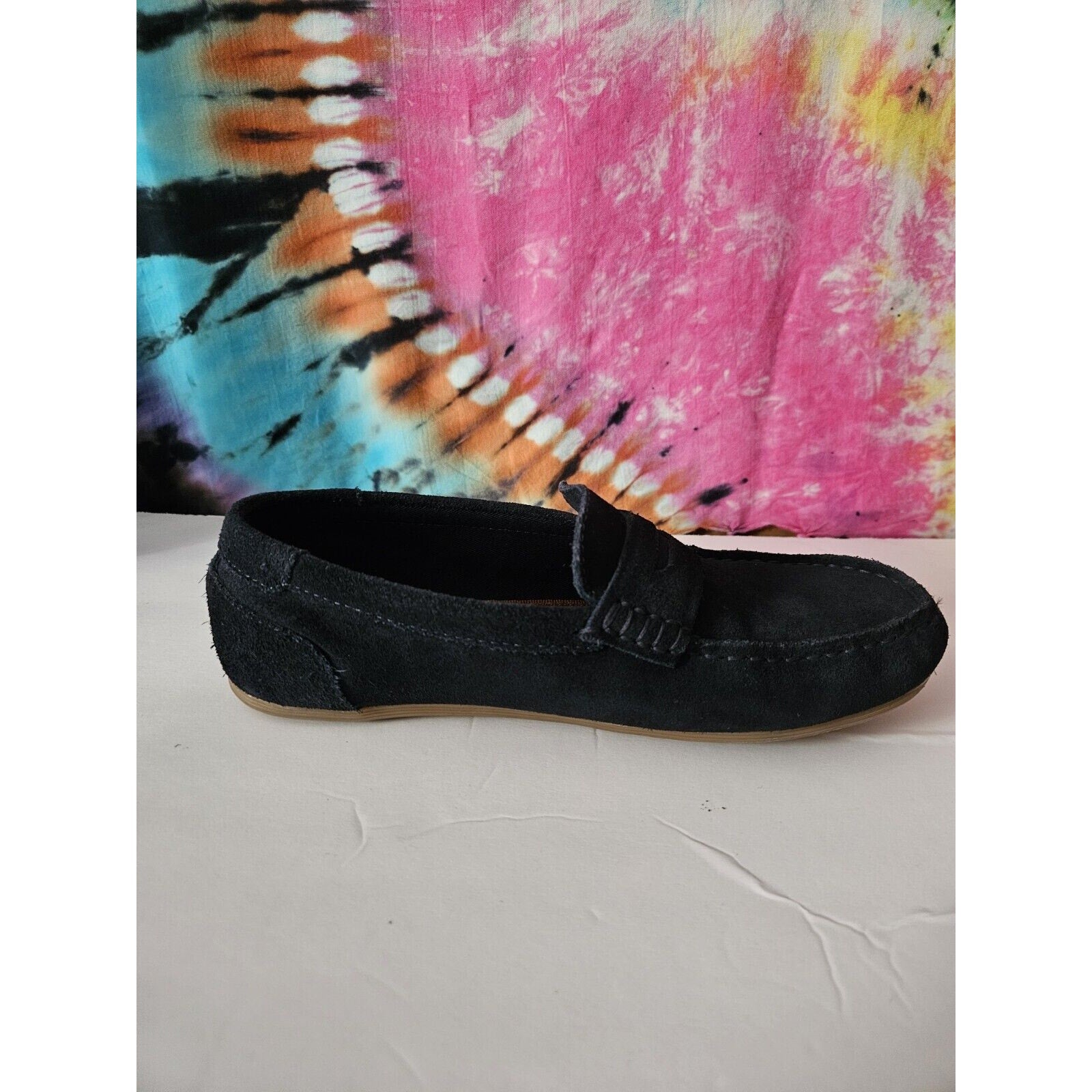 Zara Basic Collection Women's Navy Blue Slip On Loafers Size 7 EU 38