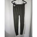 Reborn Leggings High Rise Crop Leggings Olive XL Cut Outs Stretch Seamless NWT