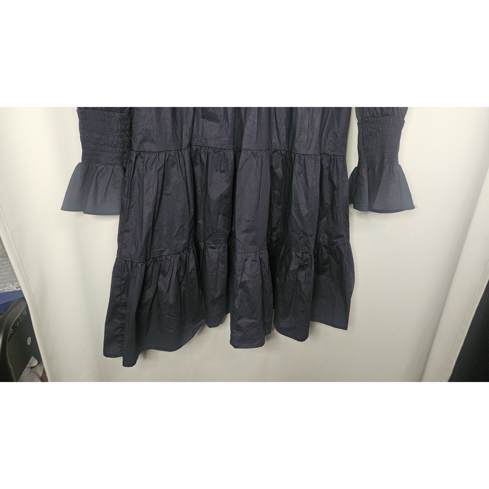 Tuckernuck Pomander Place Dress Blue Striped Kenzo Mini Size Small Tiered Dress Summer Outfit Trendy Styles