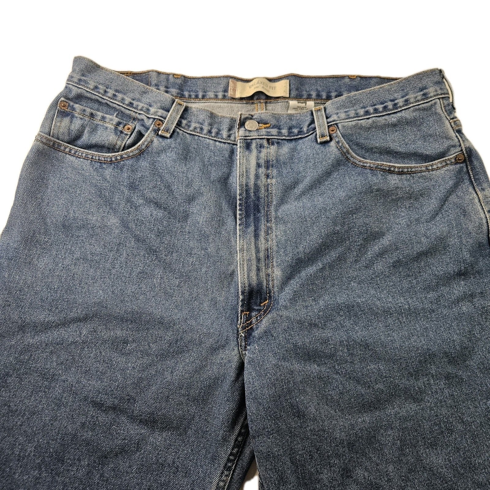 Vintage Levis 550 Jeans Mens 40x32 Relaxed Fit Denim Tapered Leg Y2K 2000s