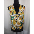 Vintage 90s Looney Tunes Vest Sunflower Cartoon Flowers One Size Fits Most 1994