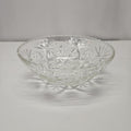 Hocking Crystal Early American Prescut 8 3/4" Serving Bowl