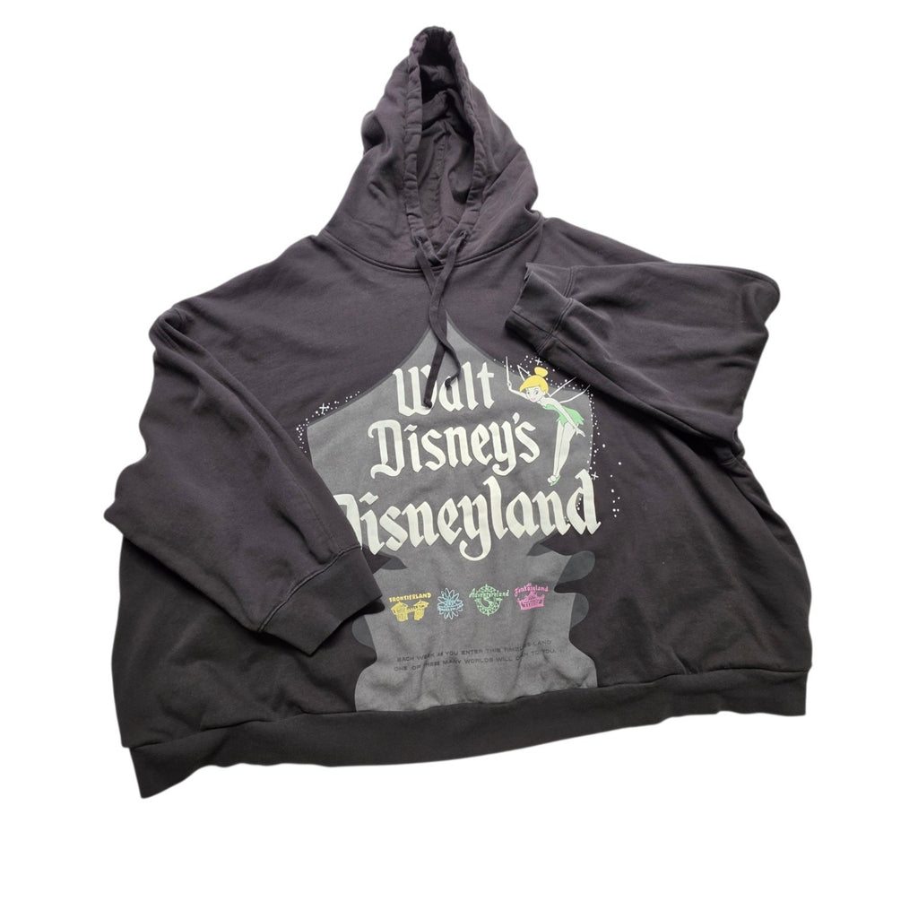 Disney Parks 100 Walt Disney’s Disneyland Tinker Bell Cropped Hoodie Women’s 3X
