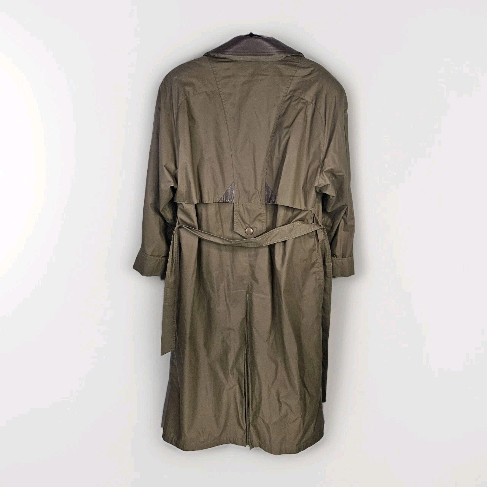 Vtg Coat Collectibles Tan Trench Womans Sz 12 Vintage Professional Preppy Beige