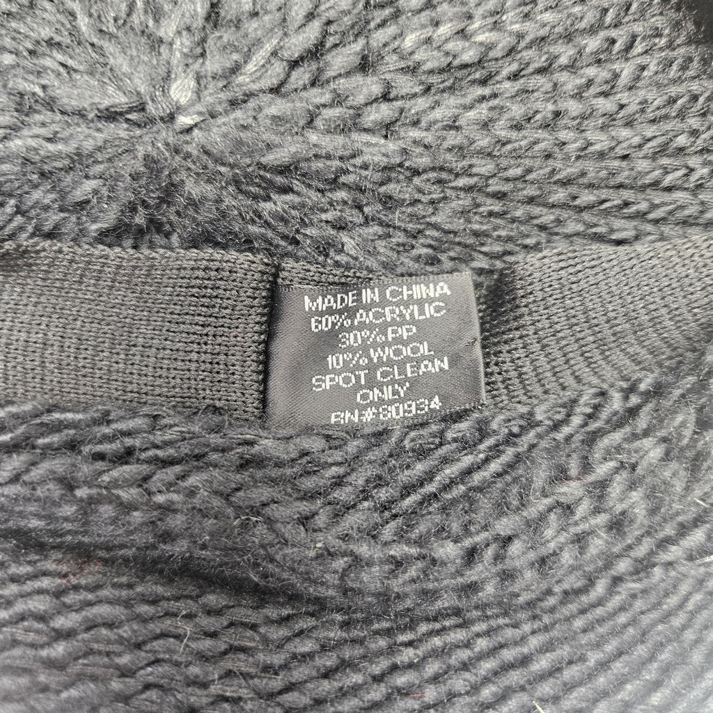 Vtg 80's Knit Knit Cap Wool Blend Cabbie Paddy Newsboy Hat Gatsby Hat