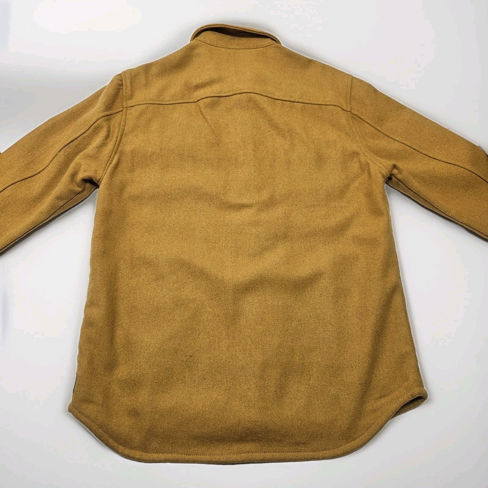 Nwt The Normal Brand Men's Brightside Flannel Jacket Medium Yellow Unisex