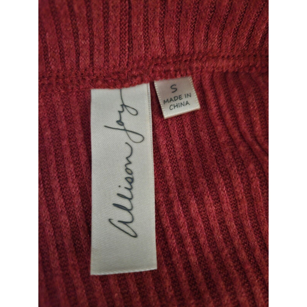 Allison Joy Lightweight Open Front Cardigans Short Gray & Long Rust 2 PC LOT