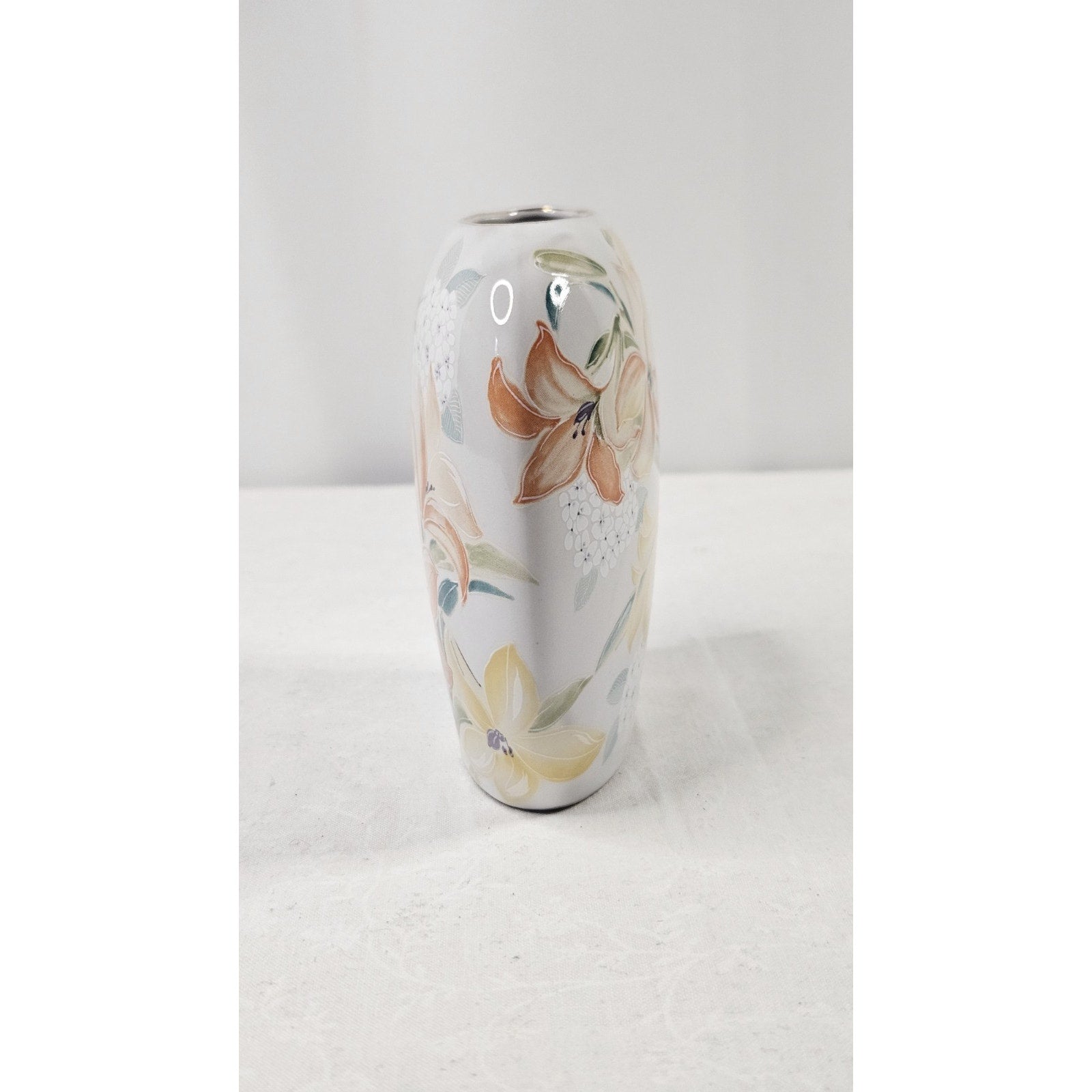 Vintage Flora Design Mini Vase Kimiko Ikeda Otagiri Japan Mid-Century Boho Retro