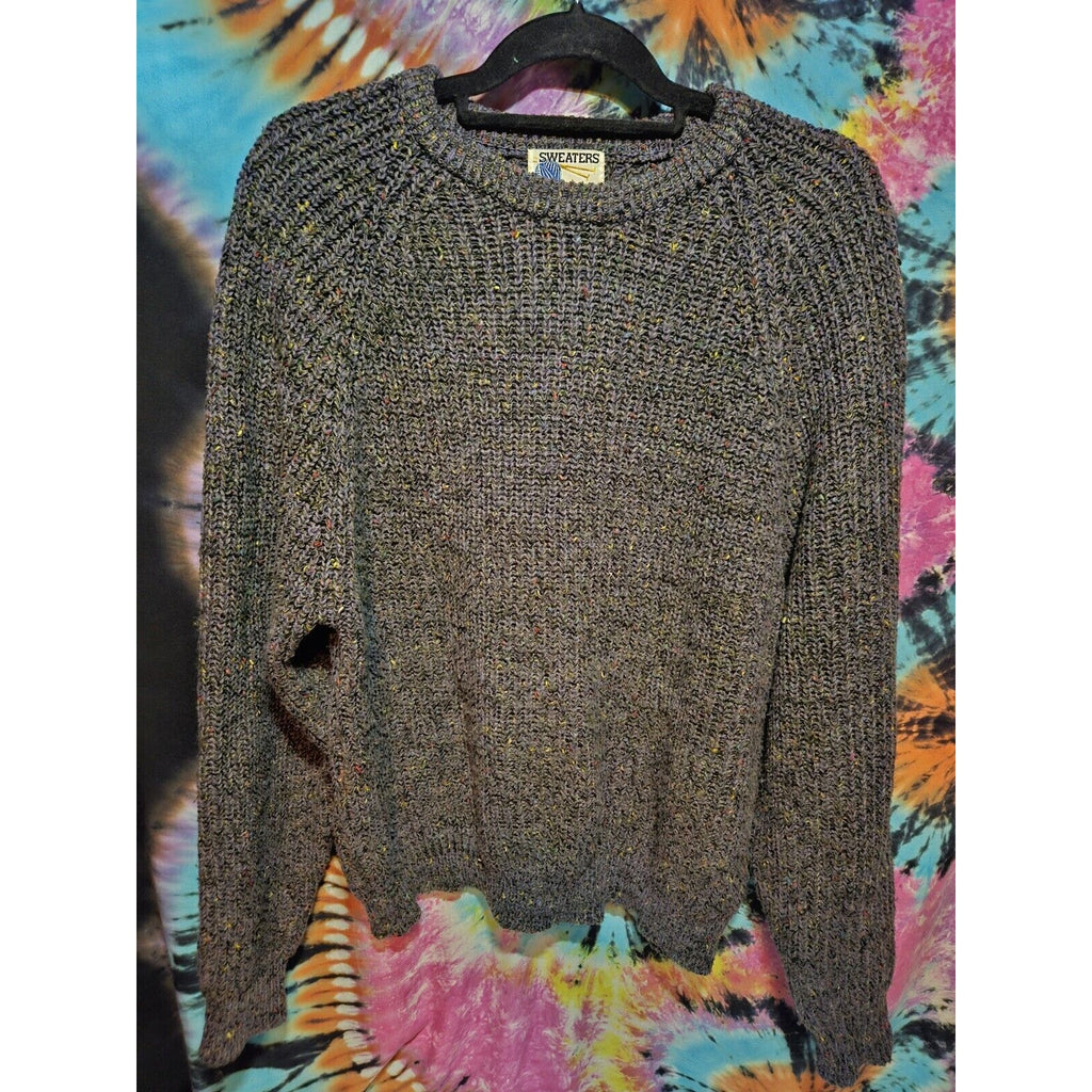 Sweater's Machine Knits Men's 80s Ski Sweater Ugly Christmas Wear Size Medium