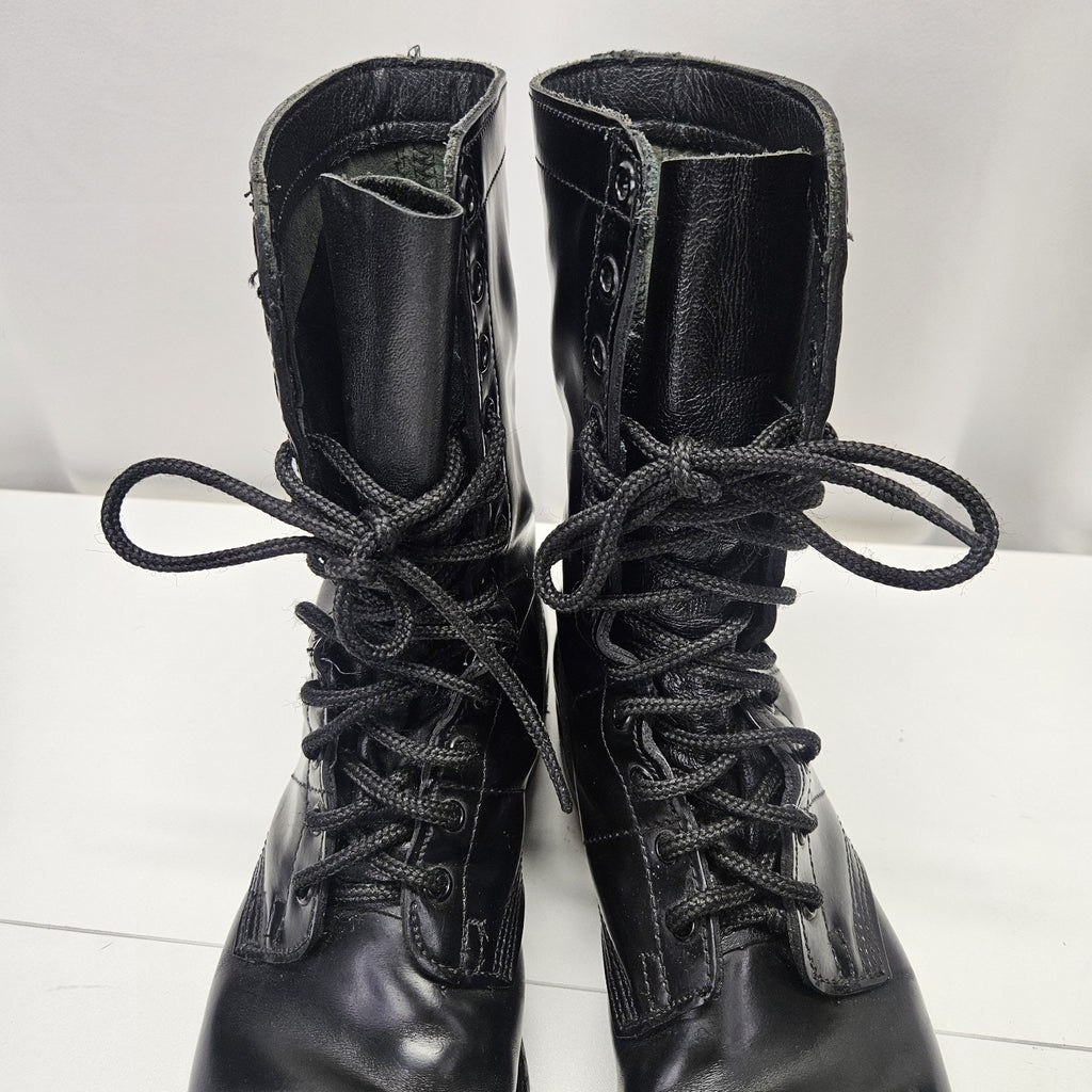 Vtg 90s CORCORAN Jump Boots 1500 USA Made 10" Black Combat Boot Sz 9 D Grunge