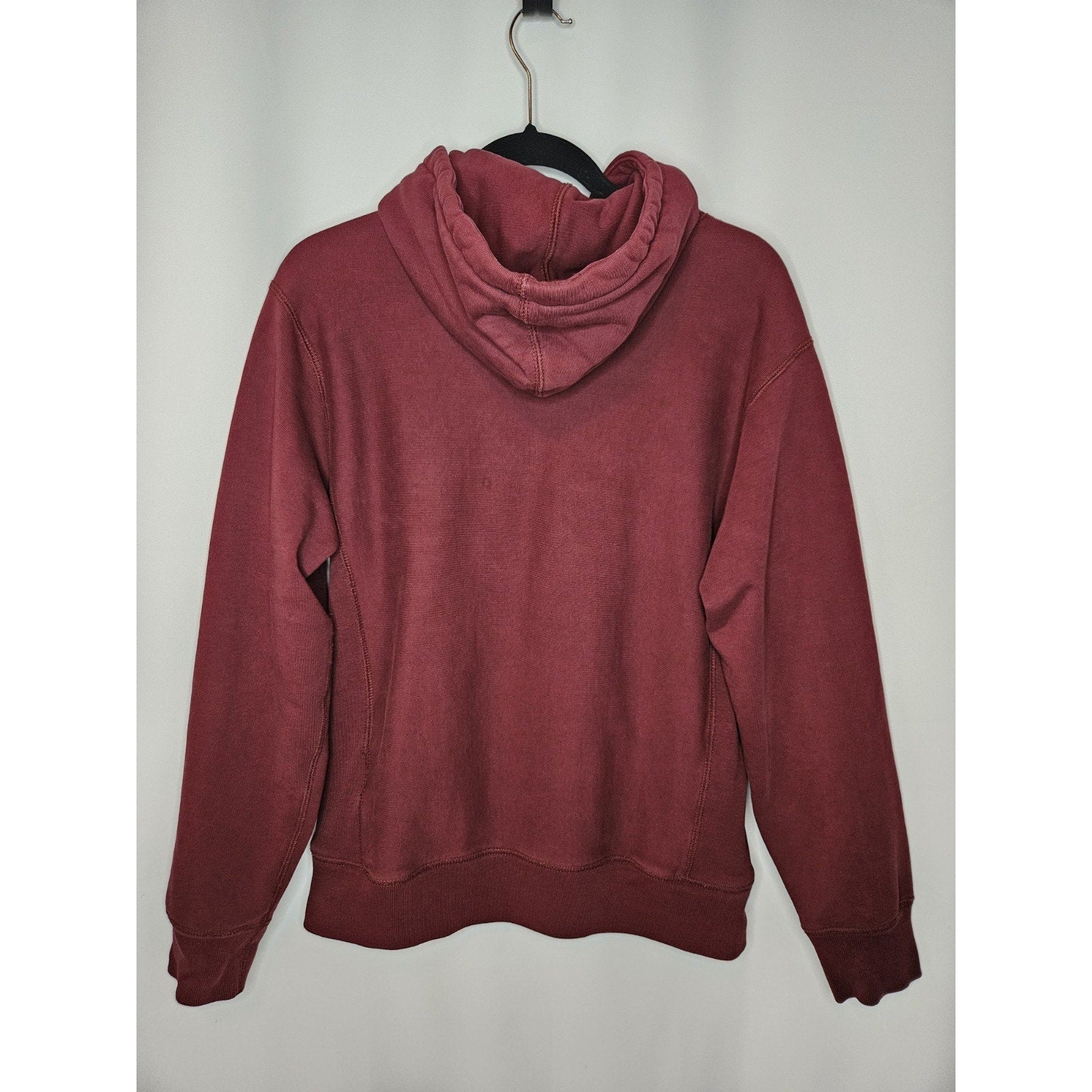 Derschutze Utopia Hoodie Burgundy Mens Medium German Streetwear Hipster