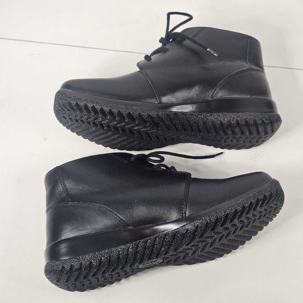 Drew Krista Women’s Black Boots 10141-12 9WW Extra Wide Orthopedic Shoes
