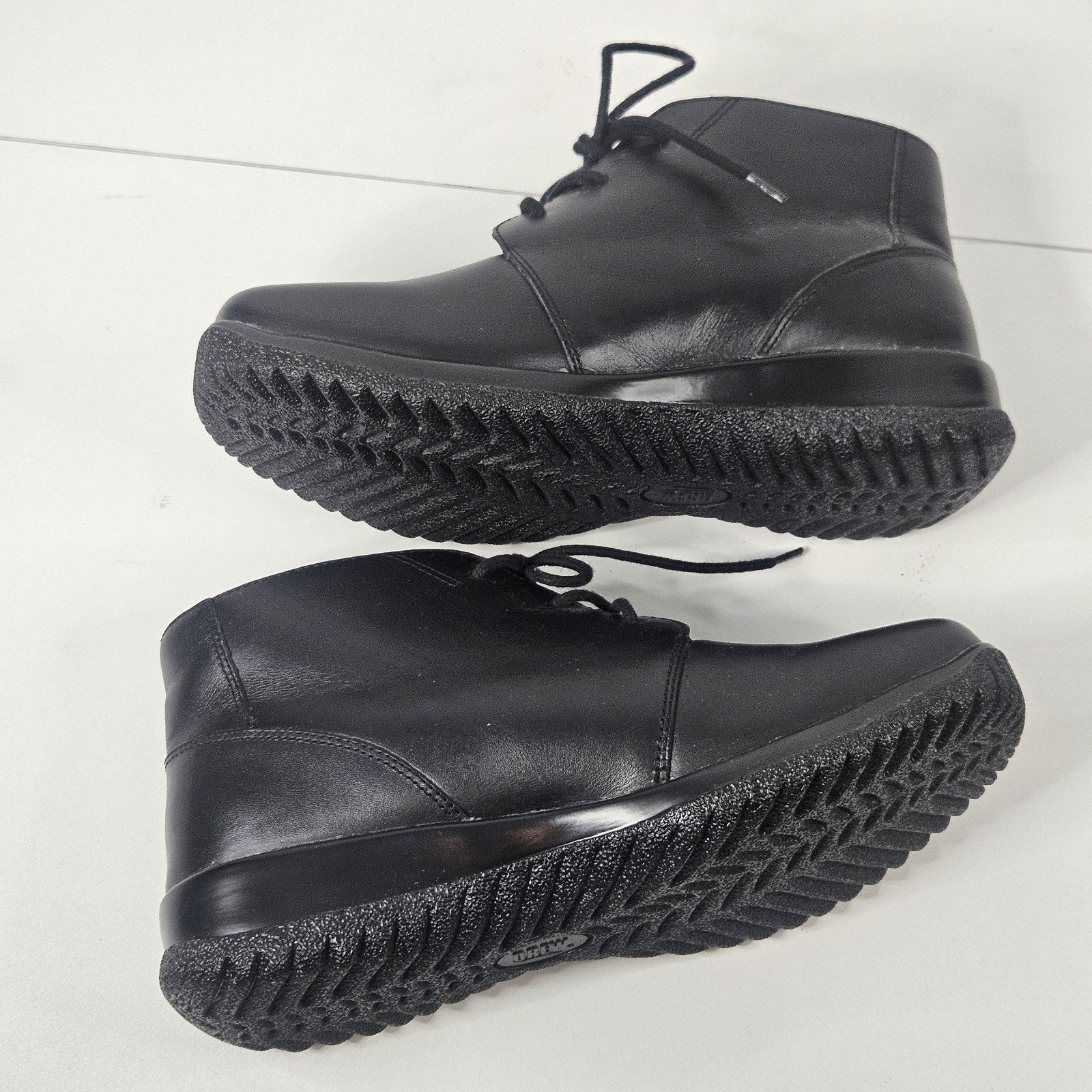 Drew Krista Women’s Black Boots 10141-12 9WW Extra Wide Orthopedic Shoes