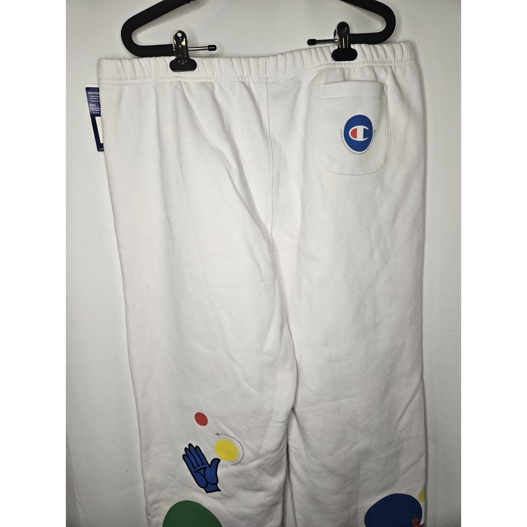 Champion Reverse Weave Jogger TWISTER Graphic Fleece Sweat Pant Unisex XL~NWT