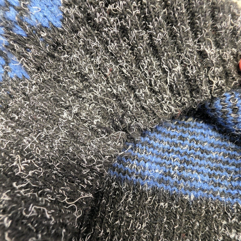Vintage 90s Scandia Sweater Men’s Size XL Black Fall Autumn Knit USA Made