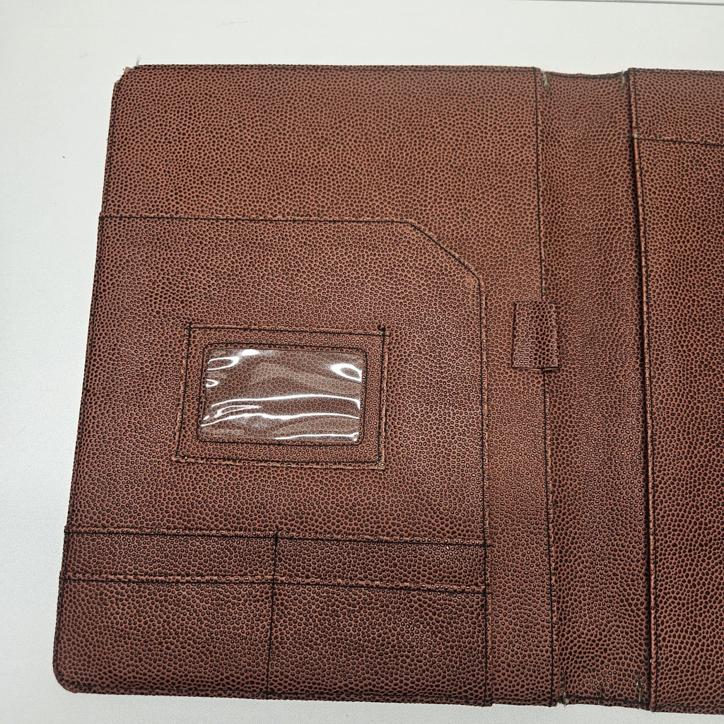 Vintage 90s Green Bay Packers Pigskin Portfolio Organizer Notebook Football