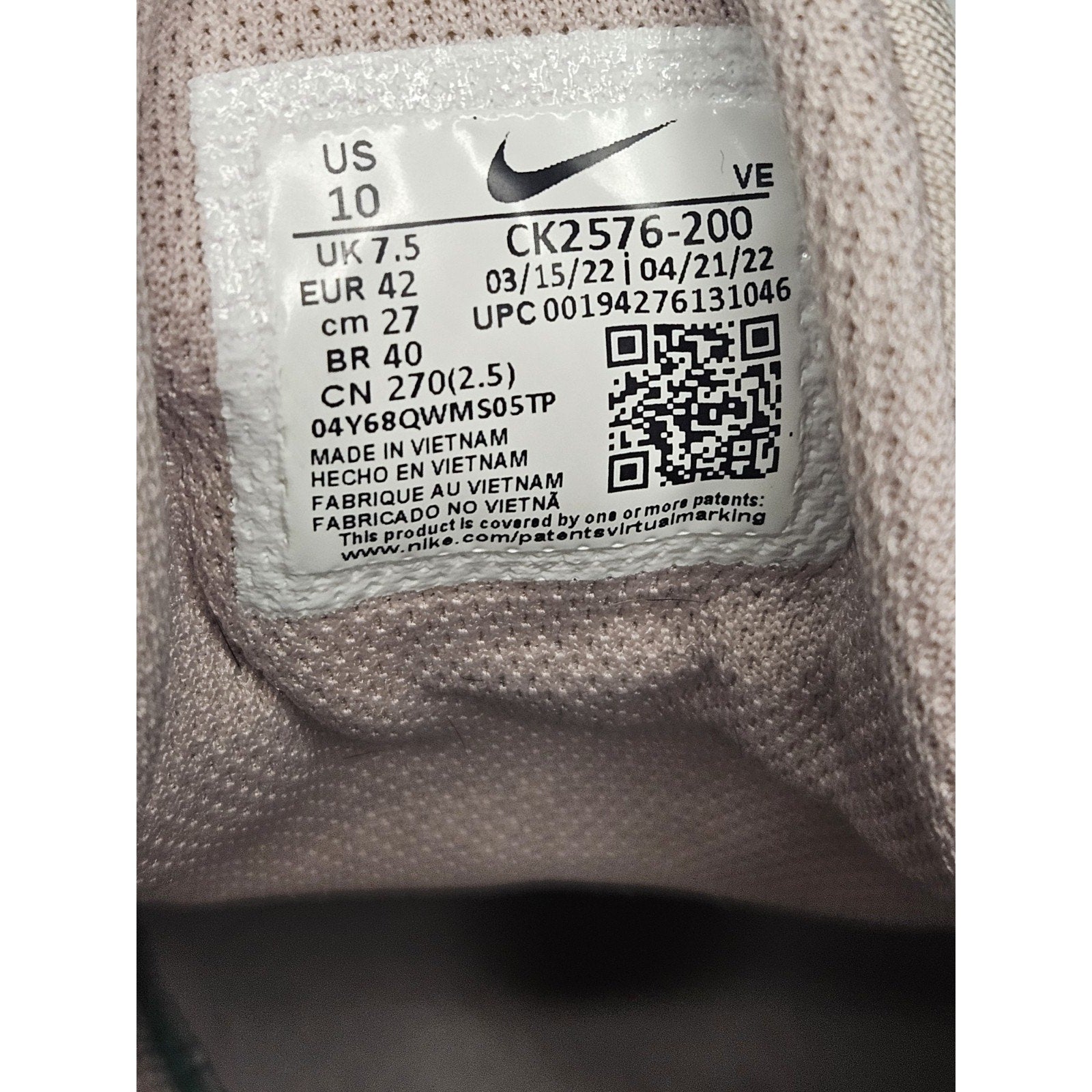 Nike Renew In-Season TR 10 Mauve Rose Women's US 10M Running Shoe