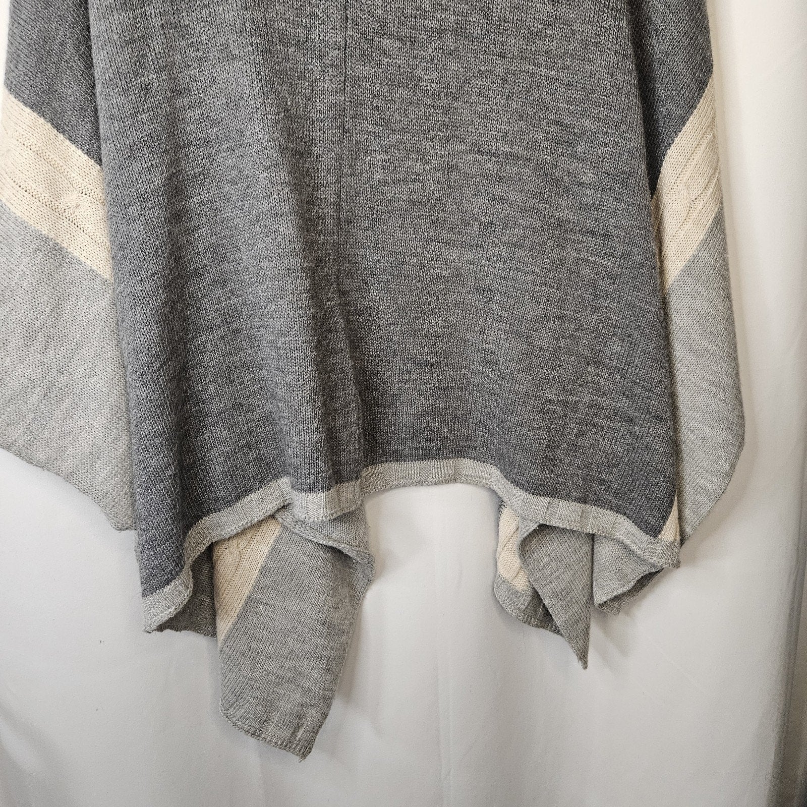 Corti Made in Italy Wool Blend Cardigan Shrug One Size Classic Cozy