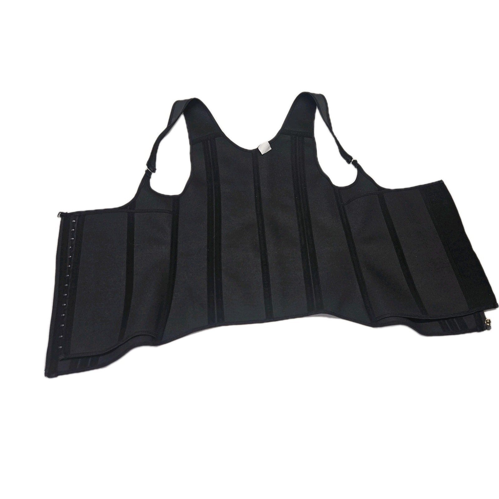 High Elasticity Body Shaping Waist Trainer Corset Zipper Support Design Large