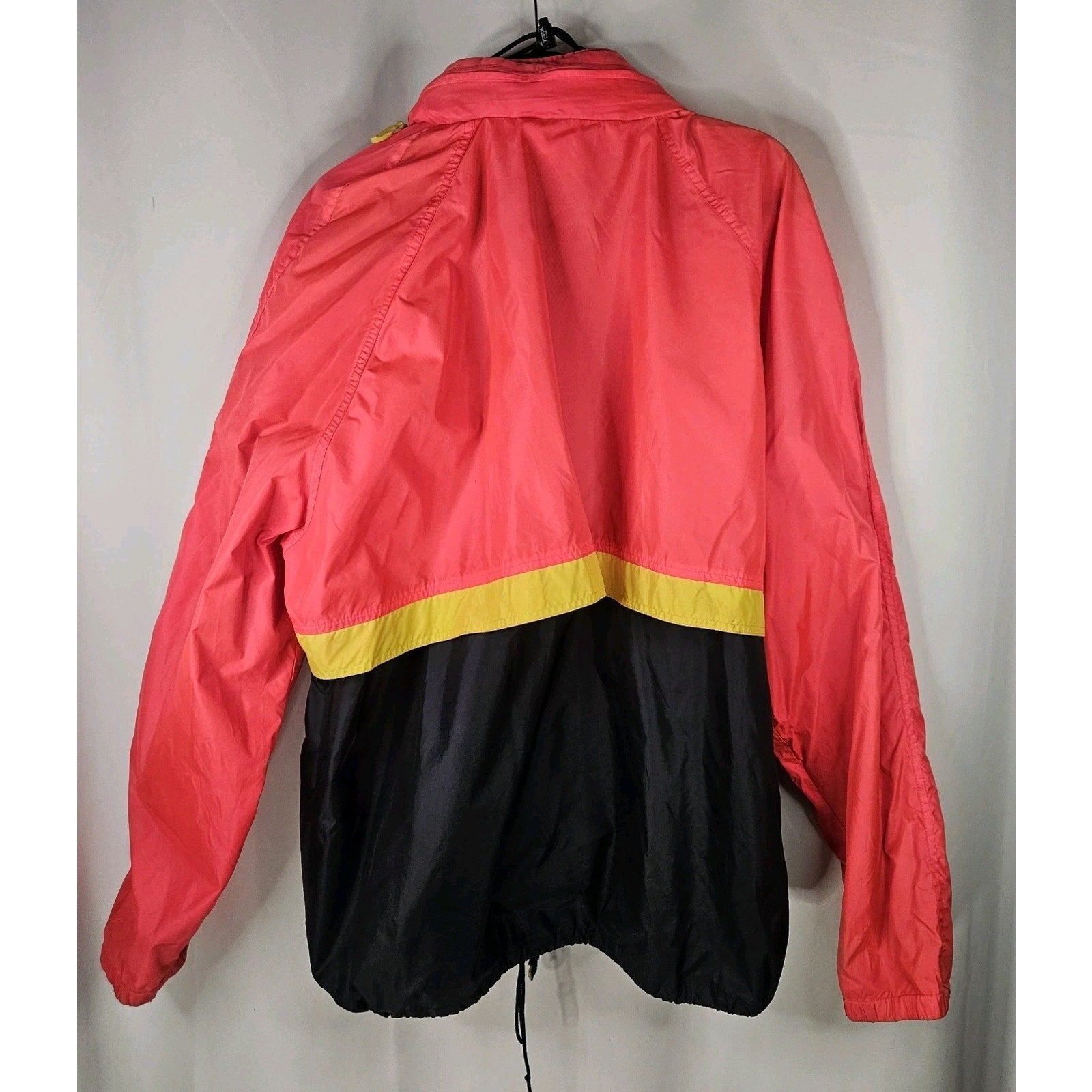 Vtg Woolrich Mens Colorblock Windbreaker Water Resistant Jacket XXL Running Coat