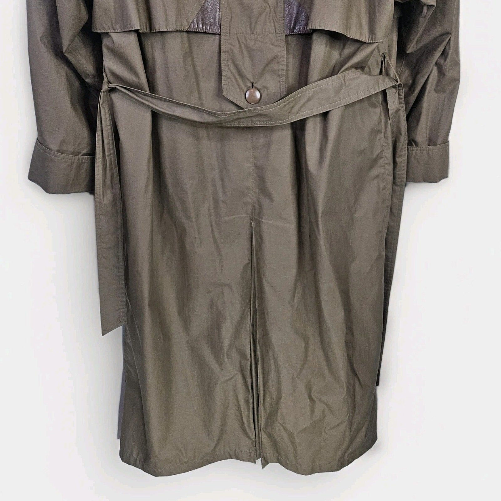 Vtg Coat Collectibles Tan Trench Womans Sz 12 Vintage Professional Preppy Beige
