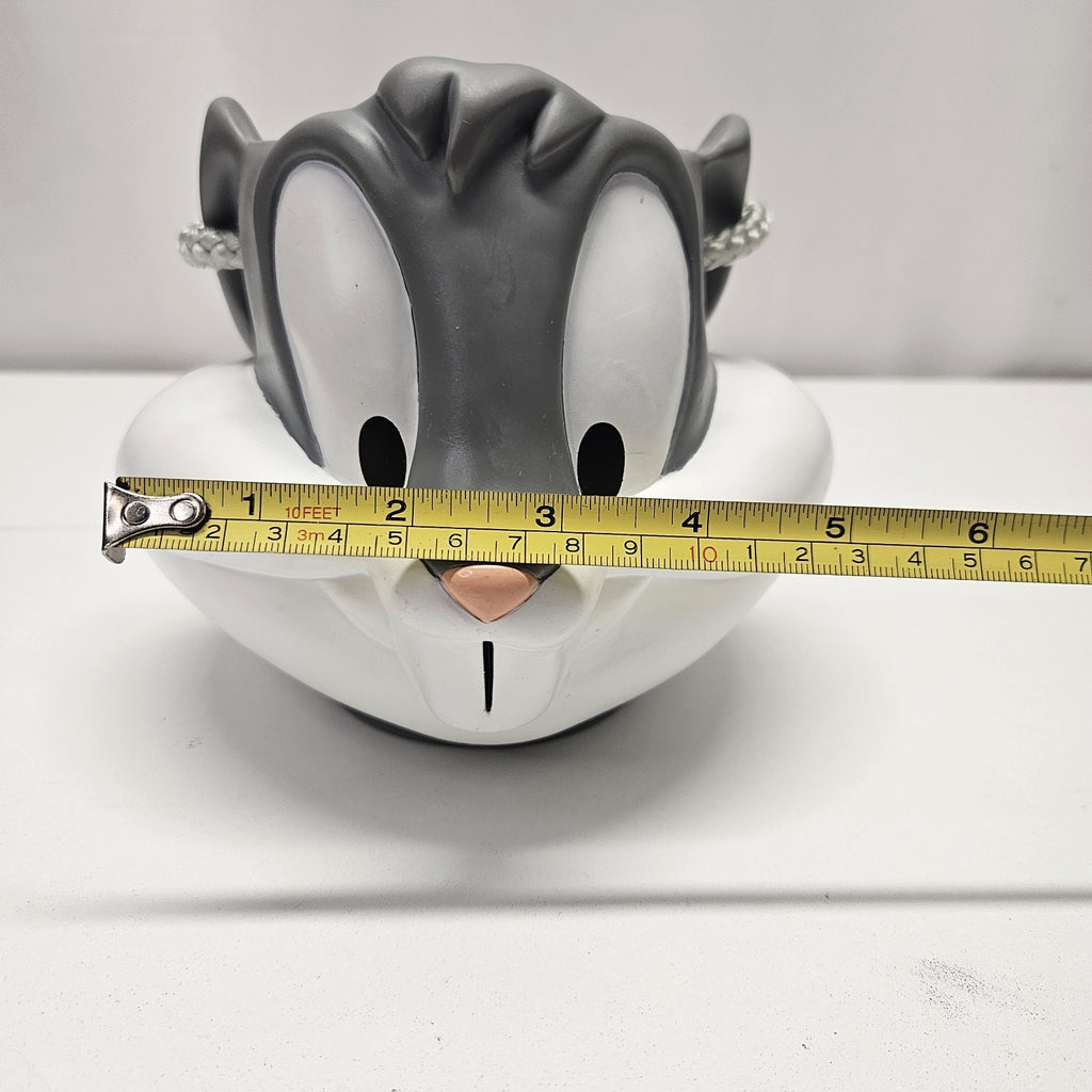 Vintage 1997 Applause Bugs Bunny Carry All Bucket Looney Tunes Warner Bros 90s