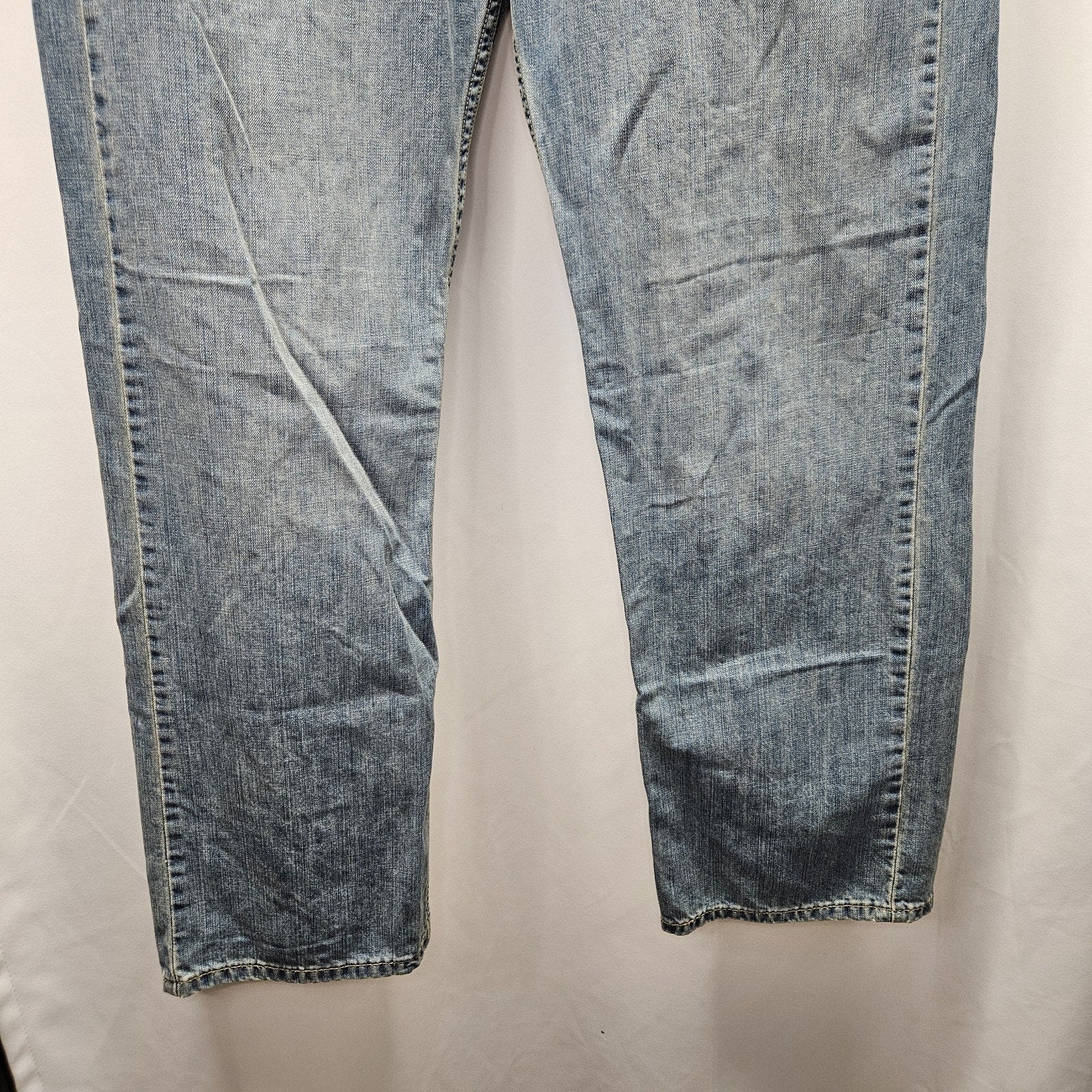 Levi's 569 Loose Straight 100% Cotton Denim Jeans Men's 34X30 Mid Wash Levis