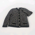 Vtg South Wool Pure Virgin Wool Handknitted Cardigan Sweater Sz M Made Uruguay