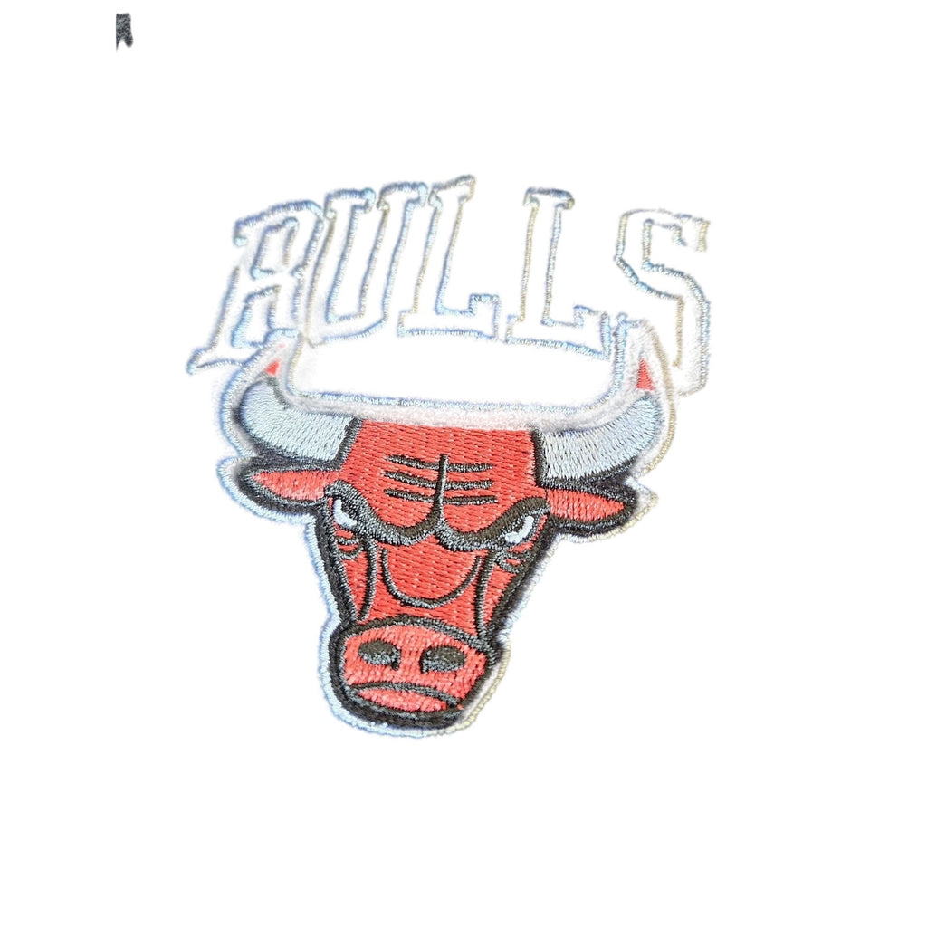 NBA Chicago Bulls Team Black Velour Track Jacket size Womens Med Black NWOT