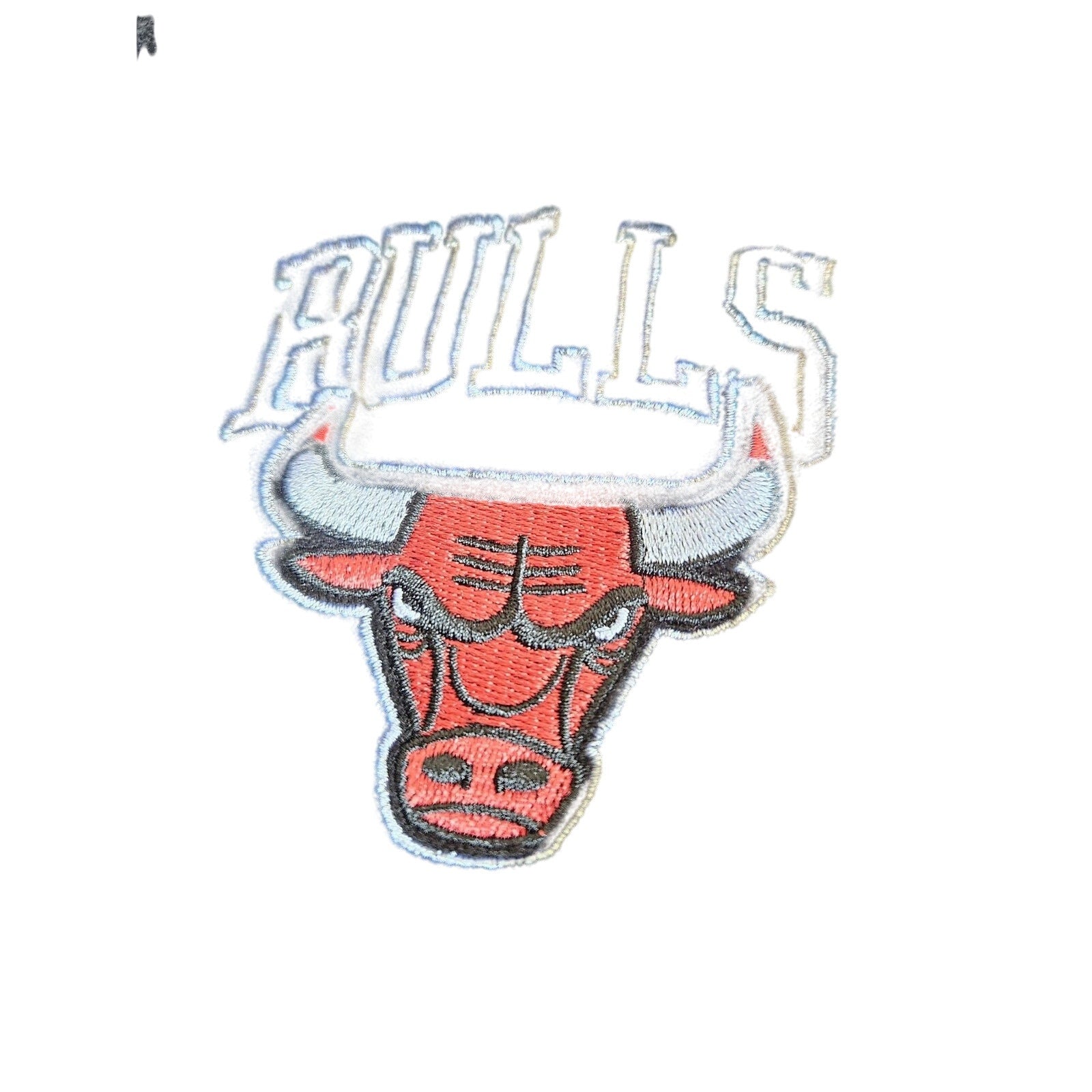 NBA Chicago Bulls Team Black Velour Track Jacket size Womens Med Black NWOT