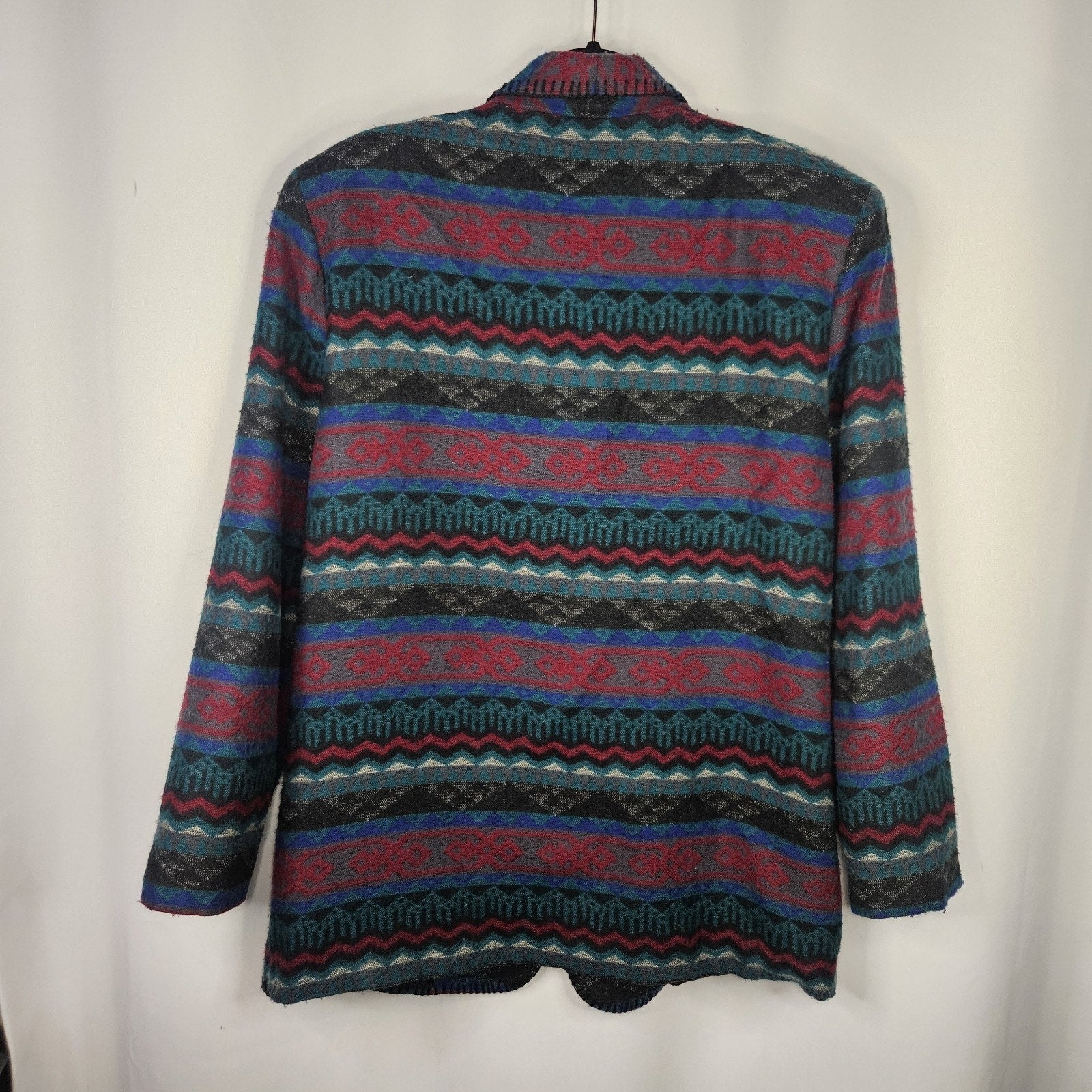 VTG David Paul New York Navajo Aztec Southwest Blazer Jacket USA Made Medium